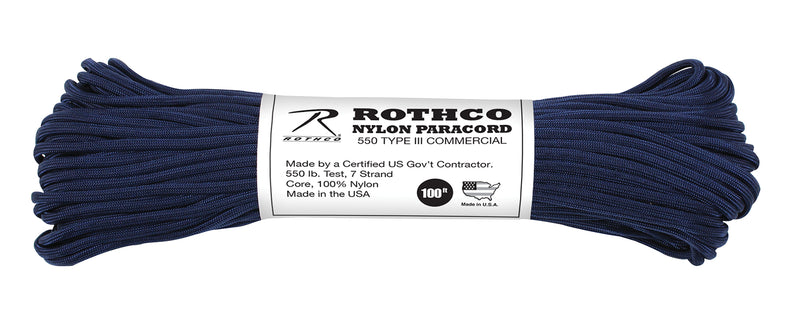 Rothco Nylon Paracord Type III 550 LB