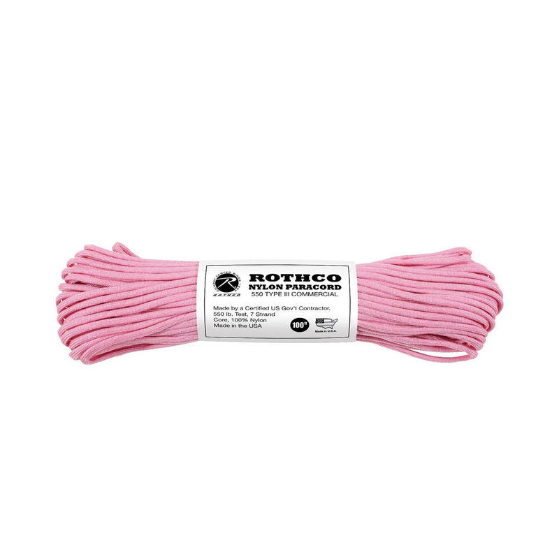 Rothco Nylon Paracord Type III 550 LB