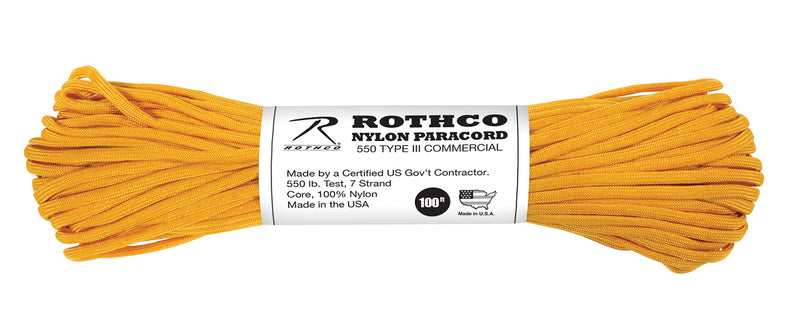 Rothco Nylon Paracord Type III 550 LB