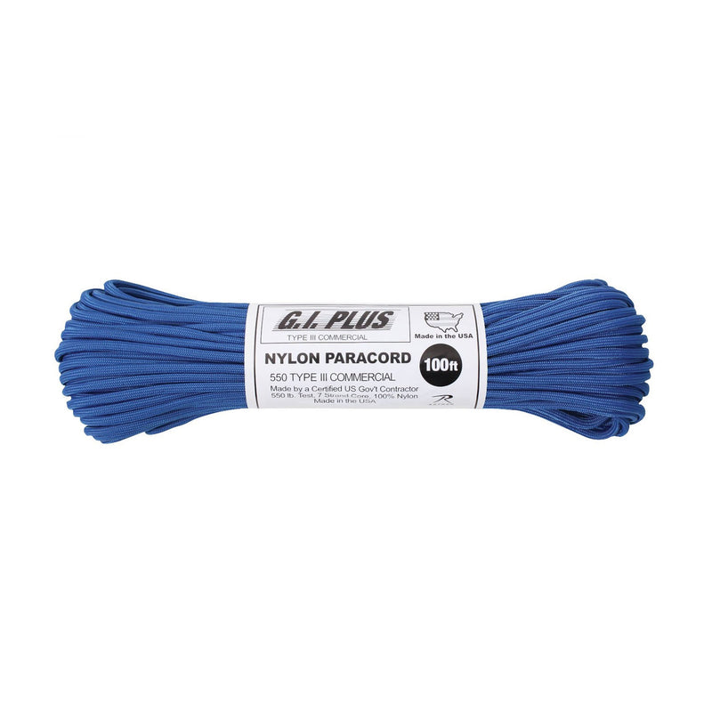 Rothco Nylon Paracord Type III 550 LB