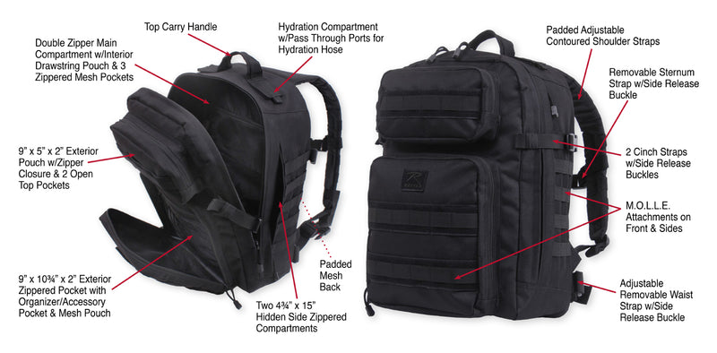 Rothco Fast Mover Tactical Backpack