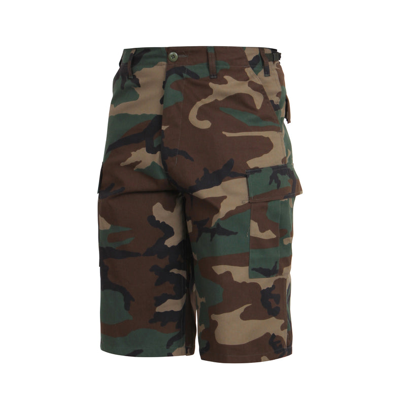 Rothco Long Length Camo BDU Shorts