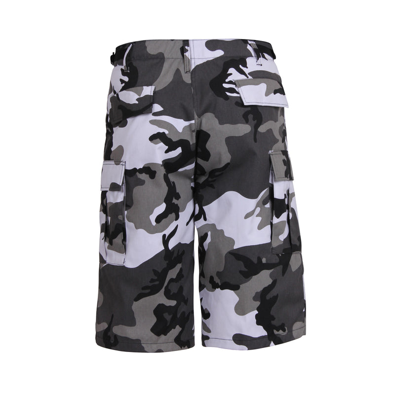 Rothco Long Length Camo BDU Shorts