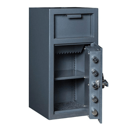 Hollon Business Safes HOLLON Front Drop Safe - UL Listed S&G Group 2 Dial Lock