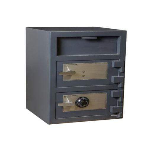 Hollon Safes Double Door Drop Safe- UL Listed Dual Key Lock