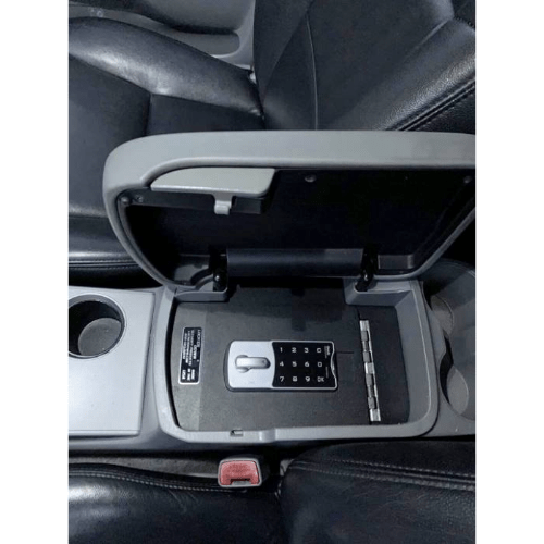 Lock'er Down Safes Car Safe LOCK'ER DOWN Console Safe 2005 to 2015 Toyota Tacoma w/ ExXtreme 4 Digit Lock Lid Option Model: LD2012EX/4D