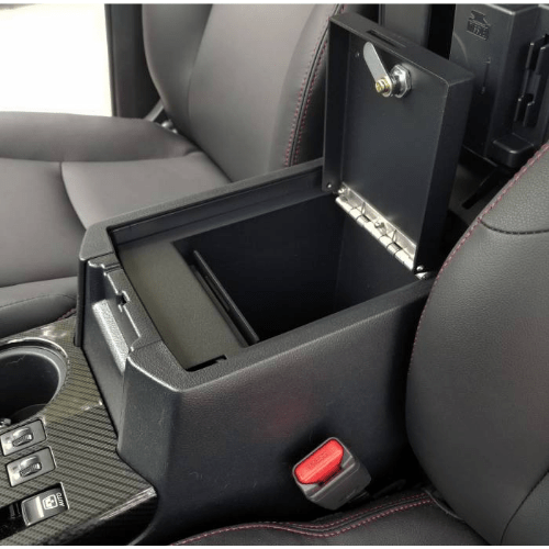 Lock'er Down Safes Car Safe LOCK'ER DOWN Console Safe 2010‐21 Toyota 4Runner w/ Standard 4 Digit Lock Lid Option Model: LD2048/4D