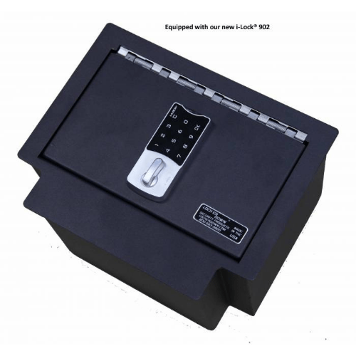 Lock'er Down Safes Car Safe LOCK'ER DOWN Console Safe 2014 to 2018 Chevrolet Silverado & GMC Sierra 1500 Also  2015 ‐ 2019  2500 & 3500 Series  w/ Standard 4 Digit Lock Lid Option Model: LD2040/4D