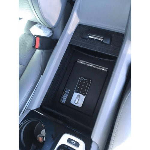 Lock'er Down Safes Car Safe LOCK'ER DOWN Console Safe 2016 to 2021 Honda Ridgeline, Passport, and Pilot w/ ExXtreme 4 Digit Lock Lid Option Model: LD2030EX/4D