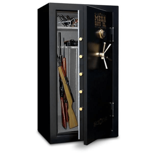 Mesa Safe Fire and Burglary Safe MESA MBF Series Gun Safes: 1 Hour Factory Fire Rating, 2 Story Impact Rating Model:  MBF6032C